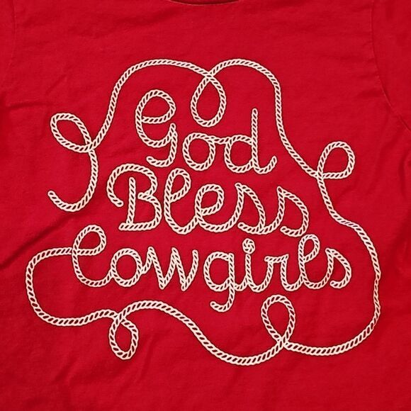 God Blrss Cowgirls t shirt size XS girls - Picture 2 of 7